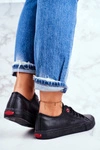 Damskie Trampki Cross Jeans Czarne DD2R4029