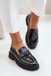 Mokasyny Damskie Lakierowane Vinceza 62187 Czarne