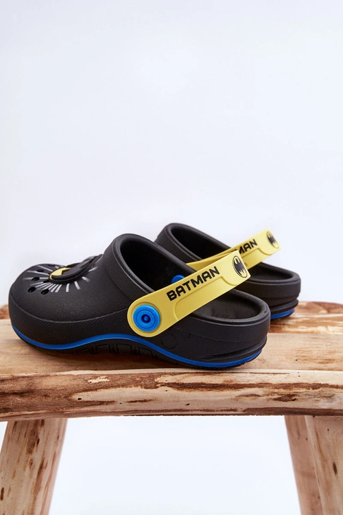 Dziecięce Kroksy Batman Grendene Kids JJ385005 Czarne