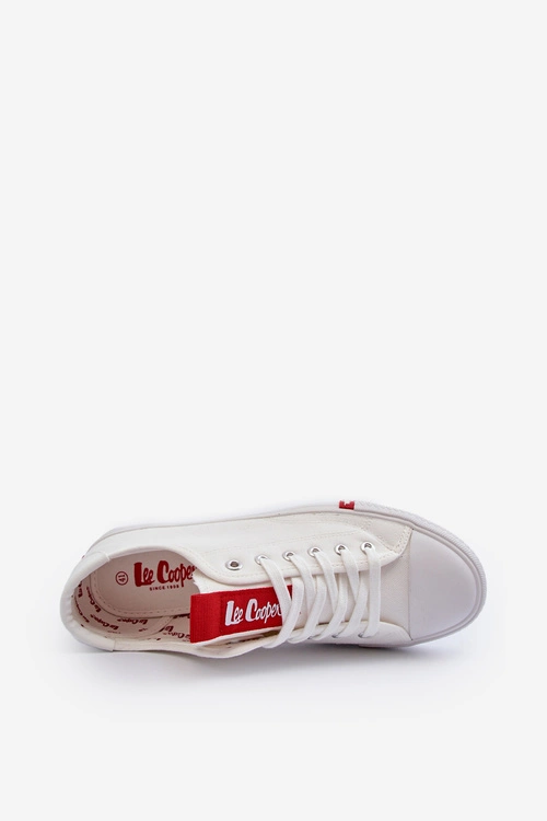 Trampki Męskie Lee Cooper LCW-23-31-2240 Białe