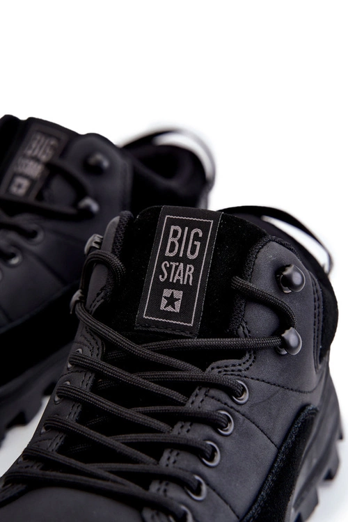 Męskie Buty Sportowe Trapery Big Star KK174244 Czarne