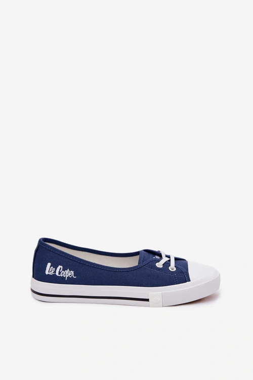 Tenisówki Trampki Damskie Lee Cooper LCW-26-31-4355 Granatowe