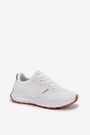 Sneakersy Damskie Na Platformie Big Star RR274487 Hi-Poly System Białe