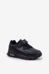 Sneakersy Dziecięce Na Rzep Czarne Krissandra
