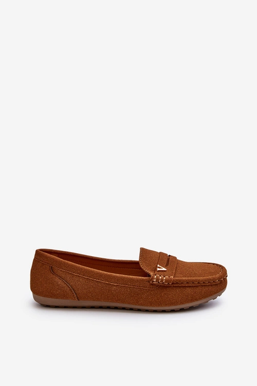 Klasyczne Mokasyny Damskie Camel Iramarie