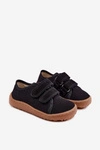 Kapcie Dziecięce Barefoot Froddo Canvas G1700440-19 Czarne