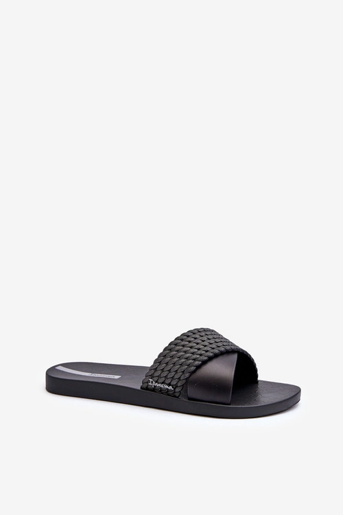Płaskie Klapki Damskie 83244 Ipanema Street II Fem Czarne