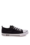 Męskie Skórzane Trampki Big Star KK174047 Czarne 