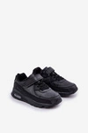 Sneakersy Dziecięce Na Rzep Czarne Krissandra