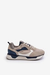 Sneakersy Męskie Memory Foam System Big Star NN174348 Szare 