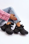 Sneakersy Na Masywnej Podeszwie GOE NN2N4045 Czarne