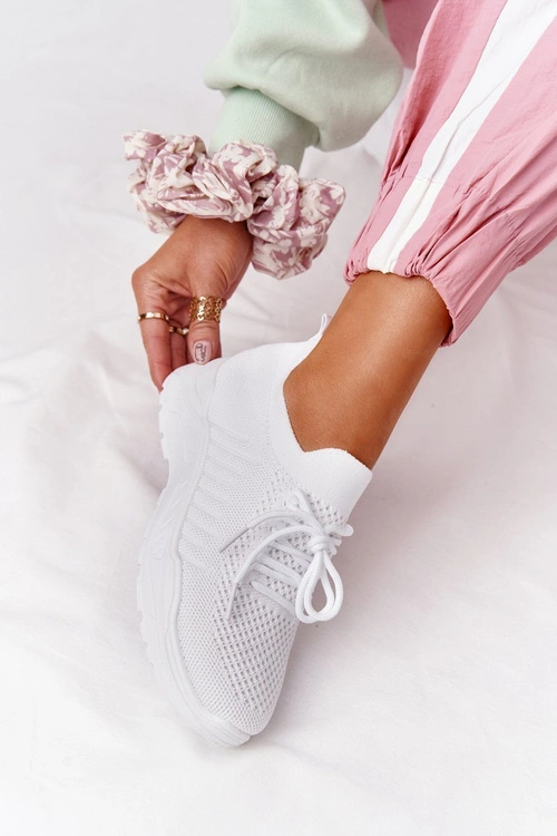Damskie Sportowe Buty Sneakersy Białe Ruler