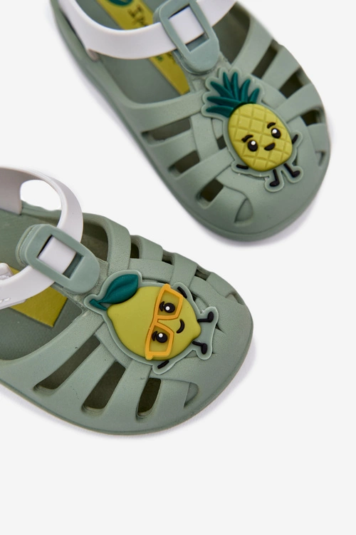 Sandałki Dziecięce Na Rzep Owoce 83615 Ipanema Summer XIV Baby Zielone