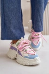 Sneakersy Damskie Na Masywnej Podeszwie Multikolor Nevela