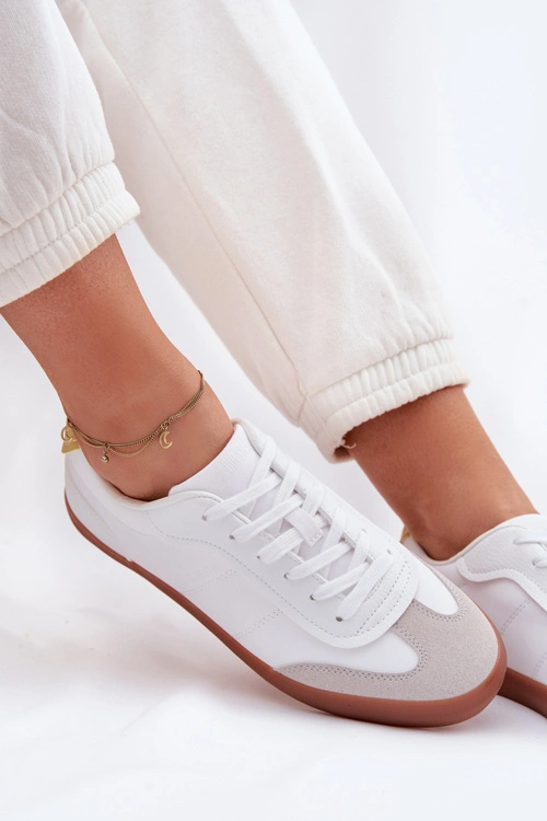 Sneakersy Damskie Big Star TT274421 Białe