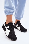 Sneakersy Damskie Czarne Maple