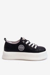 Damskie Sneakersy Buty Sportowe GOE JJ2N4127 Czarne
