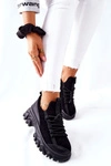 Damskie Sportowe Buty Sneakersy Czarne Miles