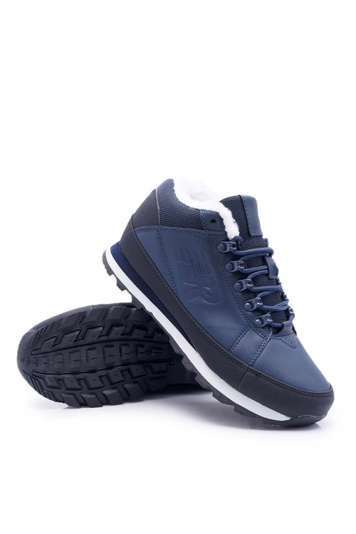 Trekkingowe Męskie Buty Wysokie Outdoor Granat Noriginals