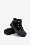 Damskie Ocieplane Buty Trekkingowe Czarne Big Star MM274481