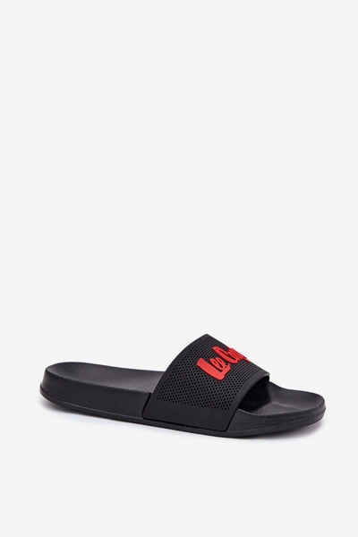 Klapki Męskie Lee Cooper LCW-25-07-3526M Czarne