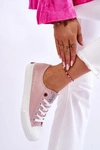 Damskie Trampki Cross Jeans LL2R4068 Nude