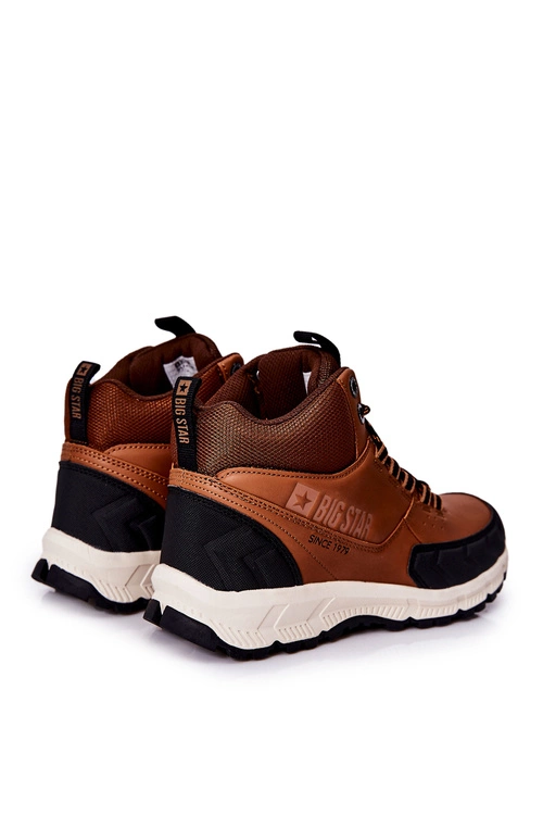 Wysokie Sportowe Buty Big Star II174179 Brązowe