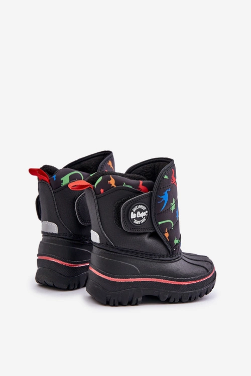 Śniegowce Dziecięce Na Rzep Lee Cooper LCJ-24-44-2861K Czarne