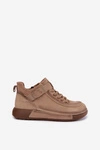 Ocieplane Botki Z Naturalnej Skóry Lee Cooper LCJ-26-19-4603 Khaki