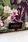 Duża Kosmetyczka NOBO L0030-CM08 Czarno-Zielona