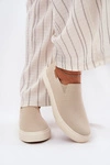 Trampki Damskie Slip-On Big Star RR274721 Beżowe
