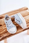 Dziecięce Materiałowe Trampki BIG STAR KK374053 Niebieskie