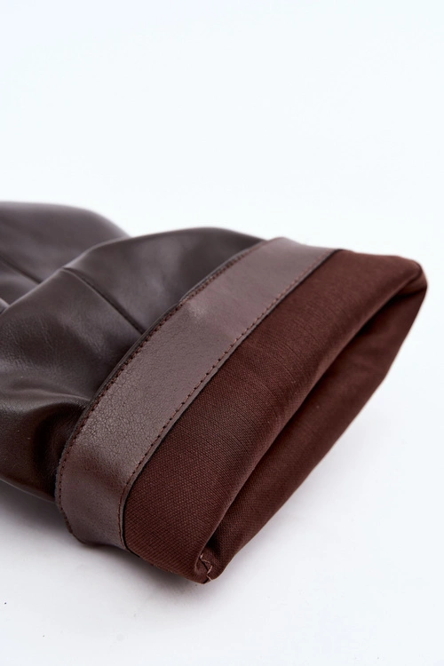 Botki Typu Slouchy Na Koturnie Wsuwane Czekoladowe Ilyna
