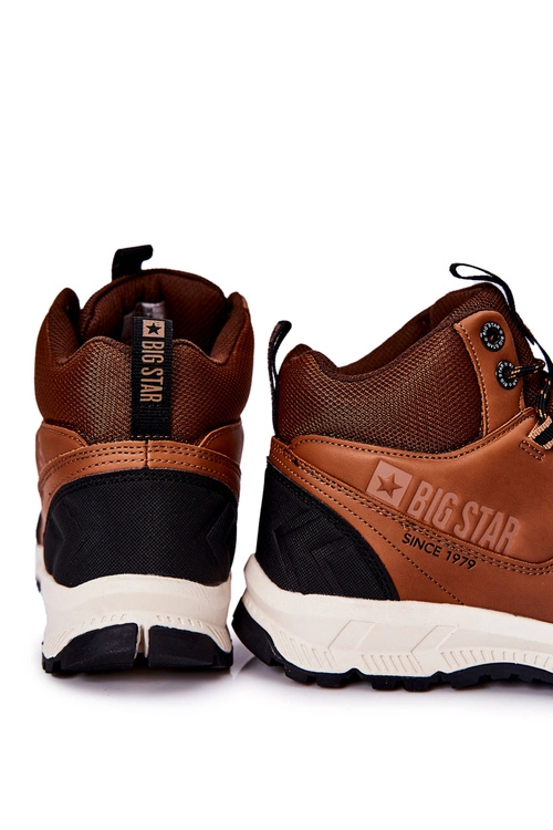Wysokie Sportowe Buty Big Star II174179 Brązowe