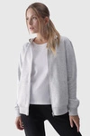 Bluza Damska Dresowa Z Kapturem Rozpinana Bawełniana 4F Szara 4FWMM00TSWSF1467-27M