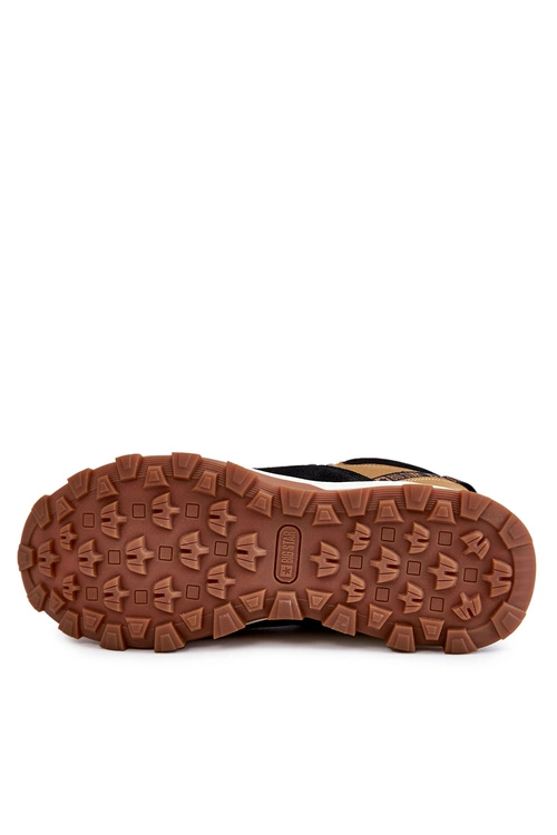 Męskie Buty Sportowe Trapery Big Star KK174242 Camel