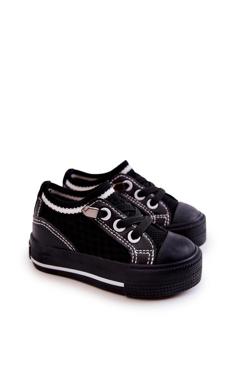Dziecięce Wsuwane Trampki Big Star JJ374393 Czarne