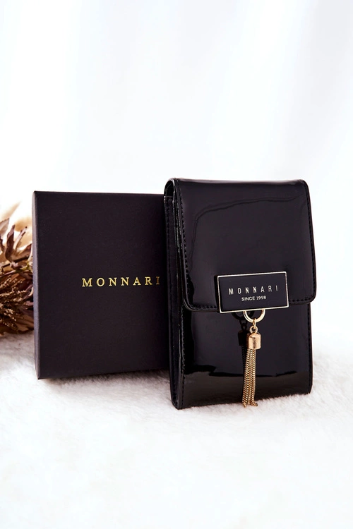 Torebka Damska Monnari Lakierowana BAG5130-M20 Czarna