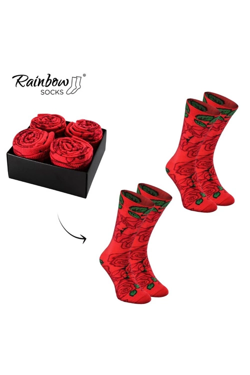 Skarpetki Rainbow Socks Wieczne Róże 2 Pary