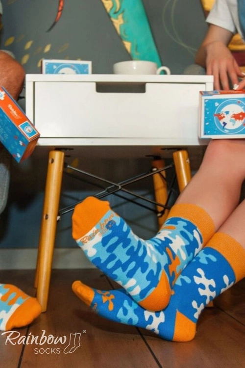 Skarpetki PUZZLE Rainbow Socks
