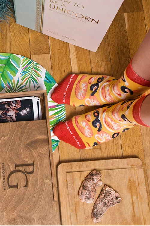 Skarpetki Rainbow Socks 1 Para Pizza Owoce Morza