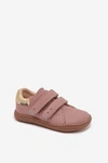 Półbuty Barefoot Skórzane Dziecięce Bartek 8600355 Różowe