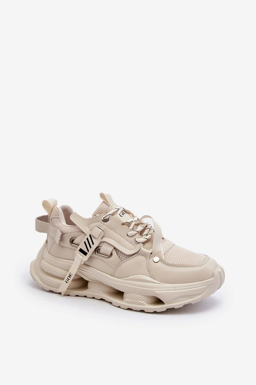 Sneakersy Damskie GOE NN2N4041 Beżowe