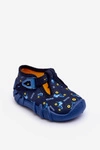 Buty Papcie Befado Chłopięce 110P477 Granatowe 