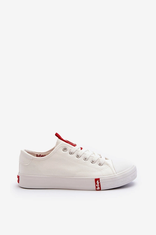Niskie Trampki Damskie Lee Cooper LCW-24-31-2239 Białe